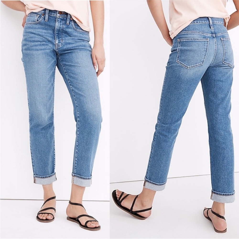 Madewell Slim Boyfriend Blue Jeans | Size 25